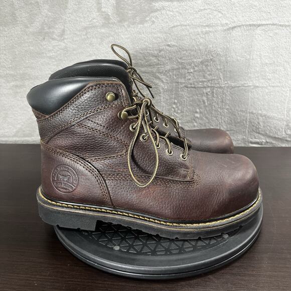 Irish Setter Red Wing Stock 83624 Mens Sz 8.5 E2 Wide Work Boots Steel Toe - Picture 1 of 10